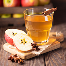 Warm Spiced Calvados Cocktail